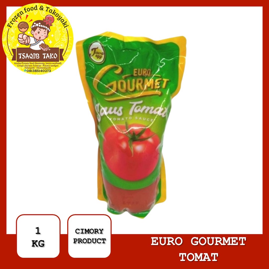 

PROMO Euro Gourmet Saus Tomat 1 Kg - Tomato Sauce