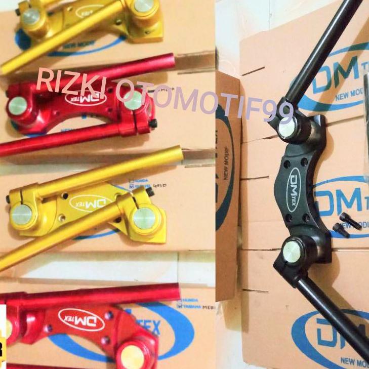 Murah Terlaris STANG JEPIT MOTOR plus DUDUKAN ,STANG JEPIT VIXION ,CB150R ,BYSON ,VERZA , MEGAPRO ,T