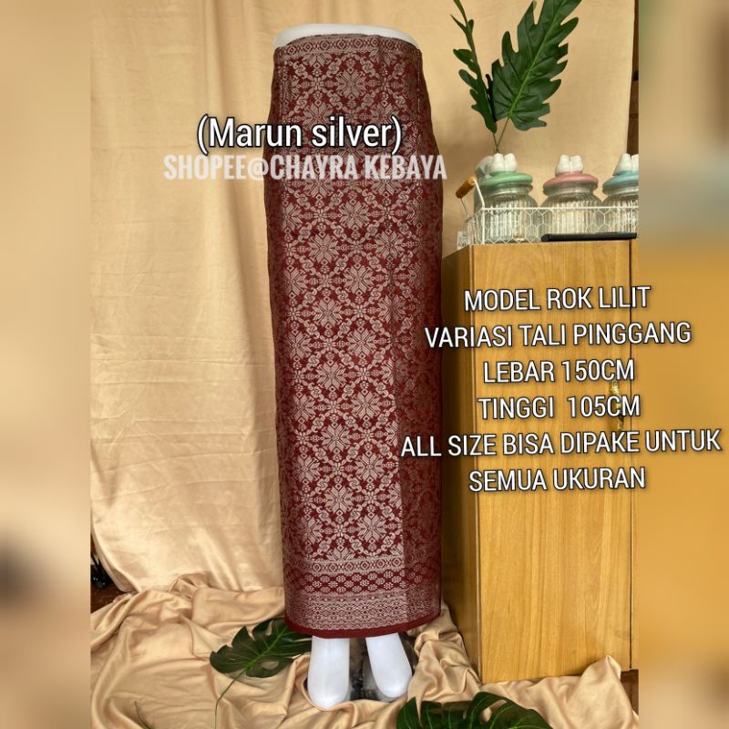 Songket jadi / Rok songket / Songket tenun  / rok songket tenun / bawahan kebaya / rok lilit songket