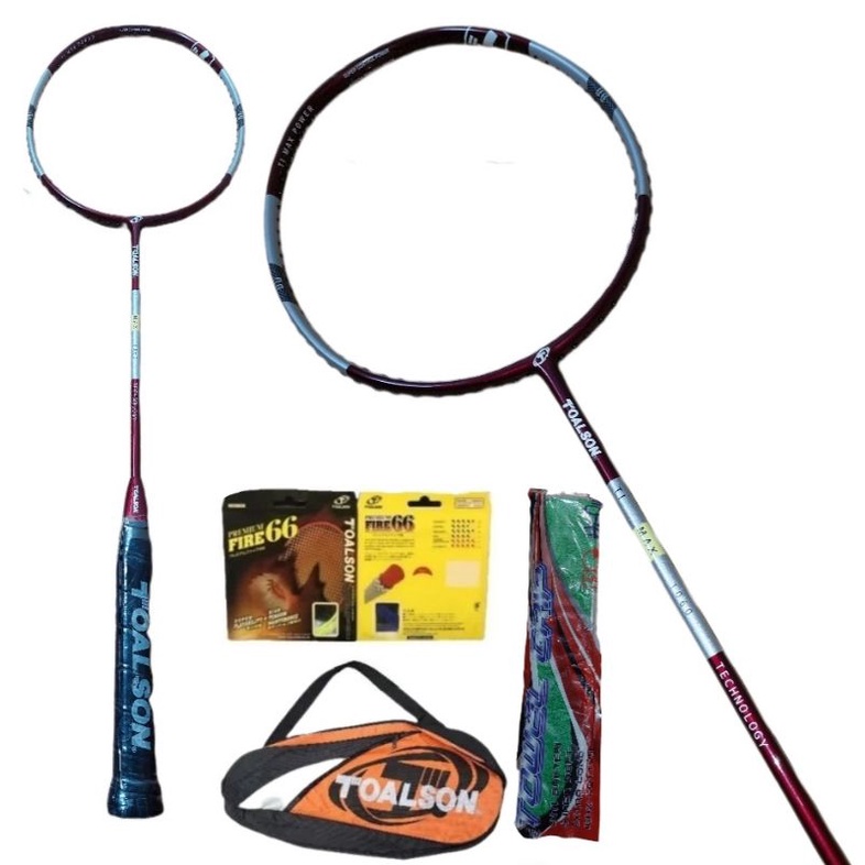 Raket Badminton Toalson TIMAX 1060 / Raket TIMAX 1060 Original