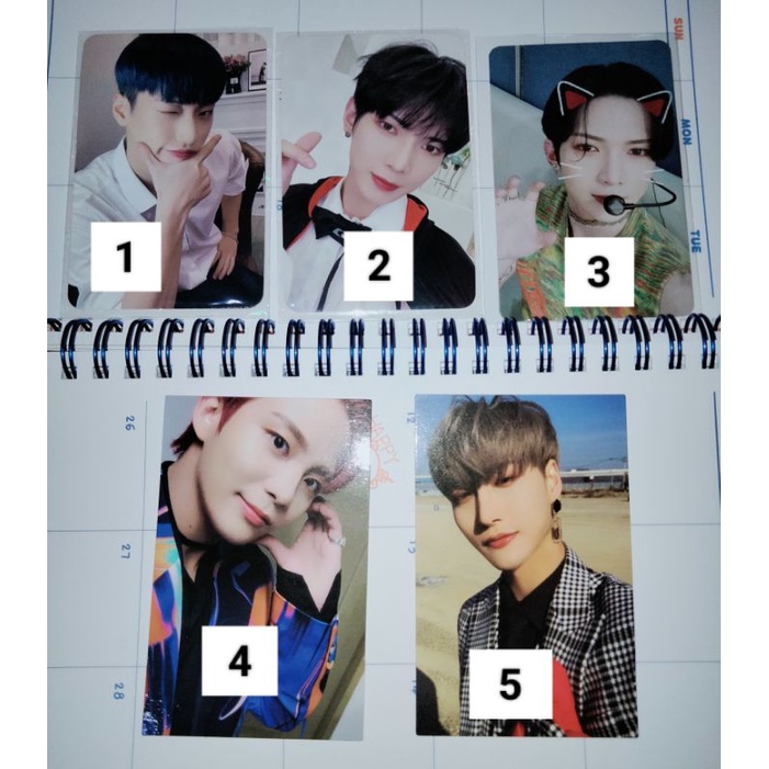 [Official] ATEEZ photocard san seonghwa vampire