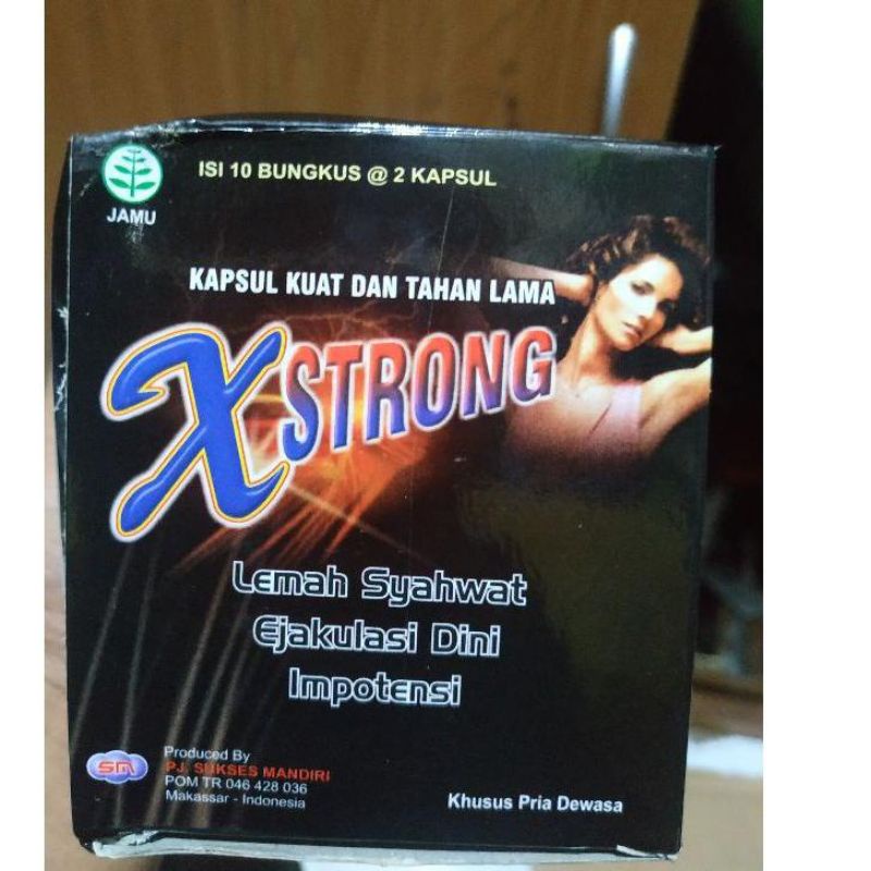 XSTRONG KAPSUL KUAT TAHAN LAMA PRIA ORIGINAL