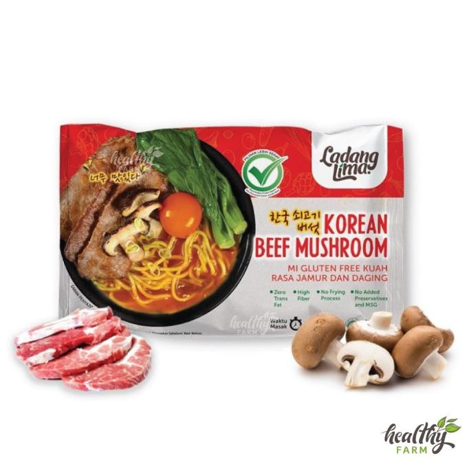 

Ladang Lima Korean Noodle Gluten Free/ Mi Instan Korea Sehat