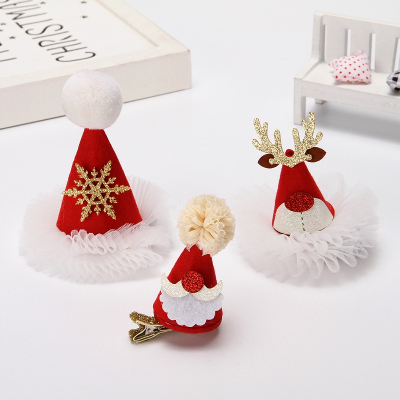 Serenity Jepit Rambut  Natal Anak / Jepitan Motif Lucu - JRN01