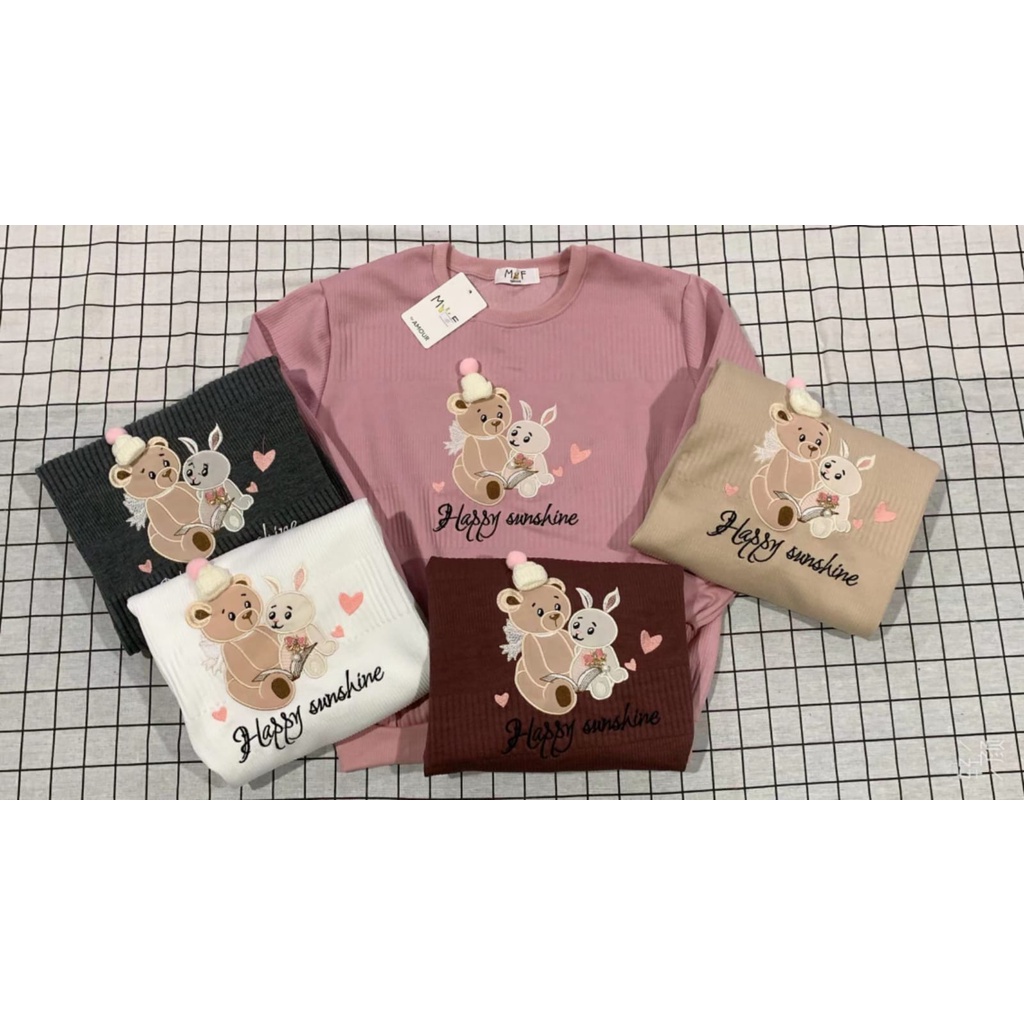 Eefbee - Atasan Kaos Import Lengan Panjang - MF Import