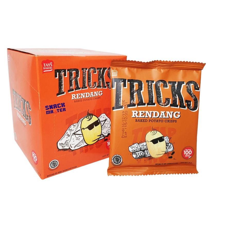 

Star 4.4 Tricks Biskuit Kentang Potato Baked Chips - Netto 10 pc x 20gr