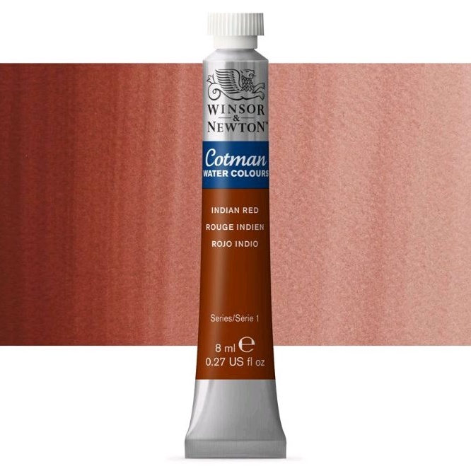 

COTMAN WATERCOLOUR 8 ML INDIAN RED WINSOR & NEWTON