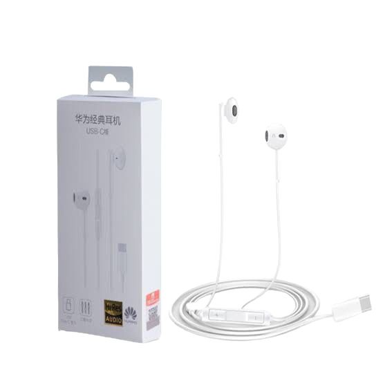 Handsfree Headset Huawei Tipe C Classic CM33 Earphone Handsfree Headset Type C