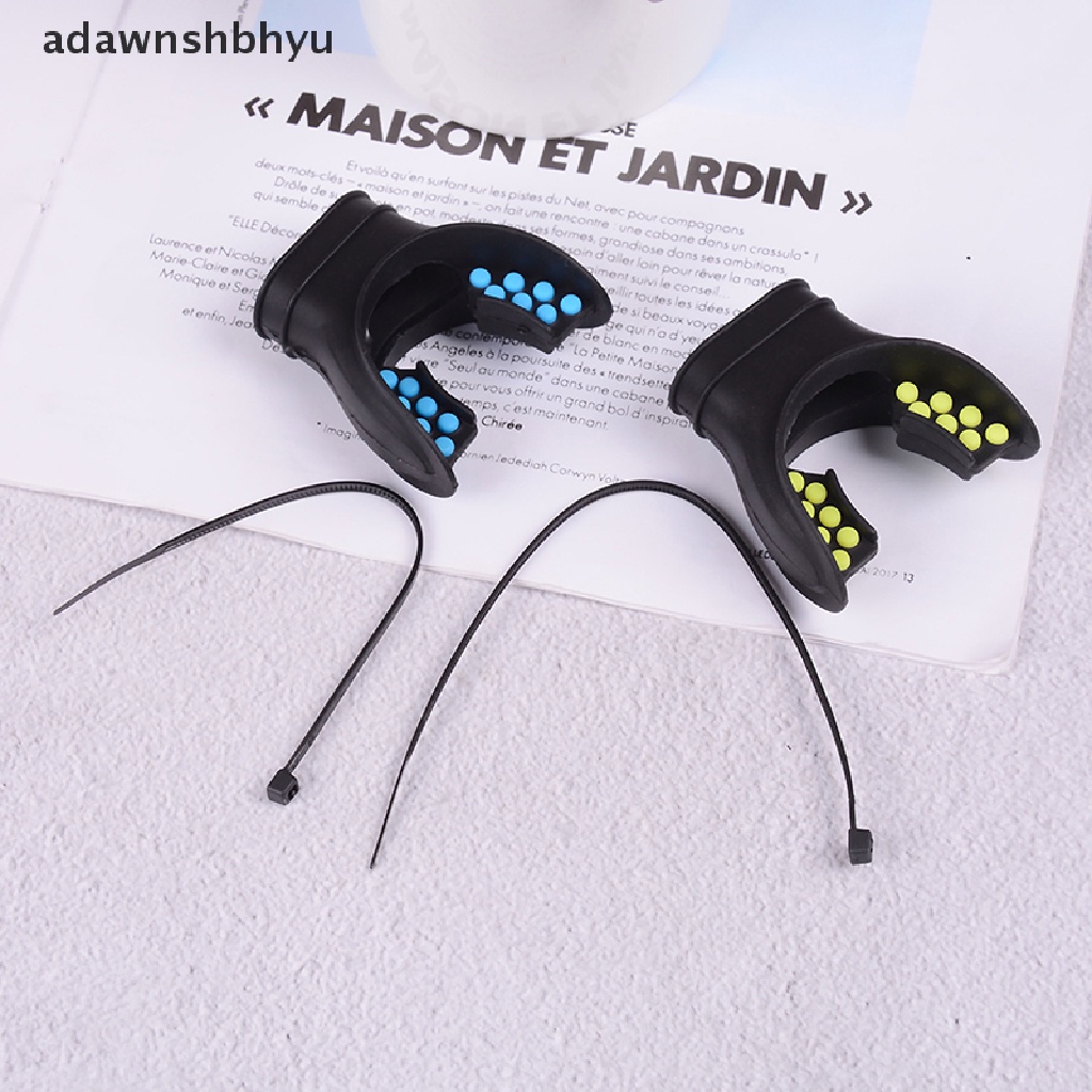 Adawnshbhyu Scuba diving silicone Dengan tab Warna Pengganti regulator snorkel Pas mouth piece ID