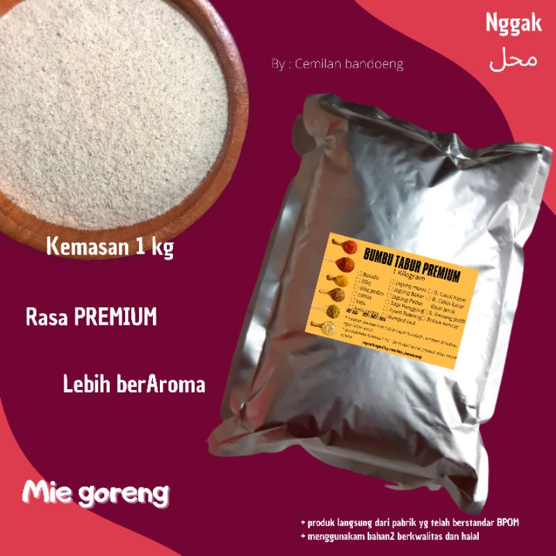 BUMBU TABUR PREMIUM KEMASAN 1 KG RASA MIE GORENG