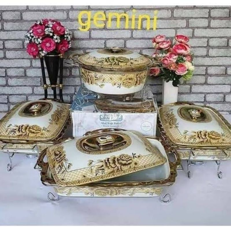 Set Prasmanan Vicenza Gemini isi 4