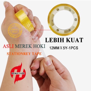 Stationery Tape 12 MM x 5 Yard/ 12 MM x 15 Yard/ 12 MM x 30 Yard/ 12 MM x 40YardSelotip / Isolasi /Solatip