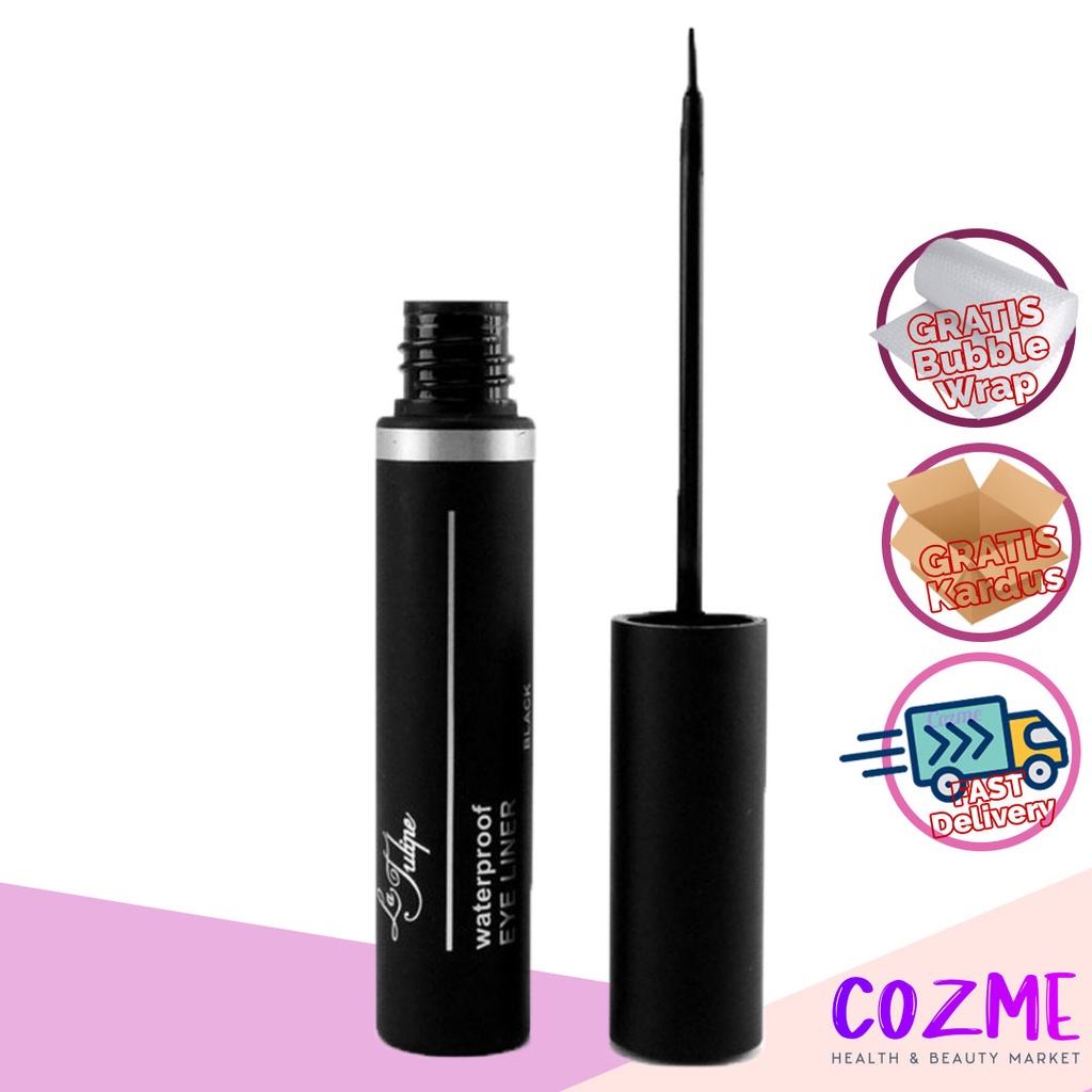 LA TULIPE Waterproof Eye Liner Black 10mL