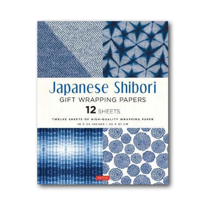 

CT GIFT WRAP PAPER JAPANESE SHIBORI 12 SHEETS - 9780804852494