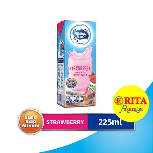 

Frisian Flag UHT Strawberry 225 Ml