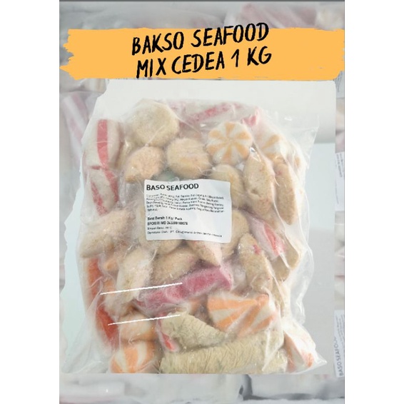 

bakso seafood mix cedea 1kg