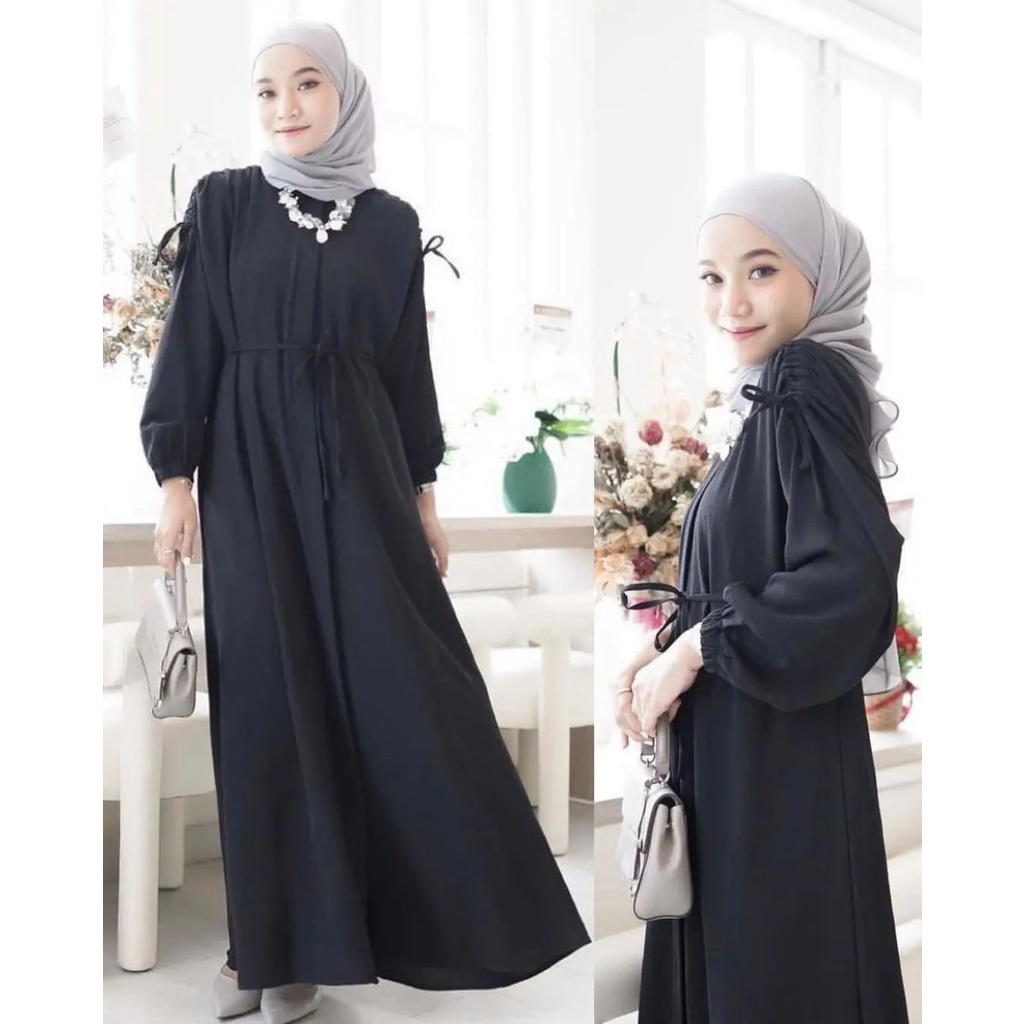 Clarisa premium dress | gamis hits wanita | dress premium wanita