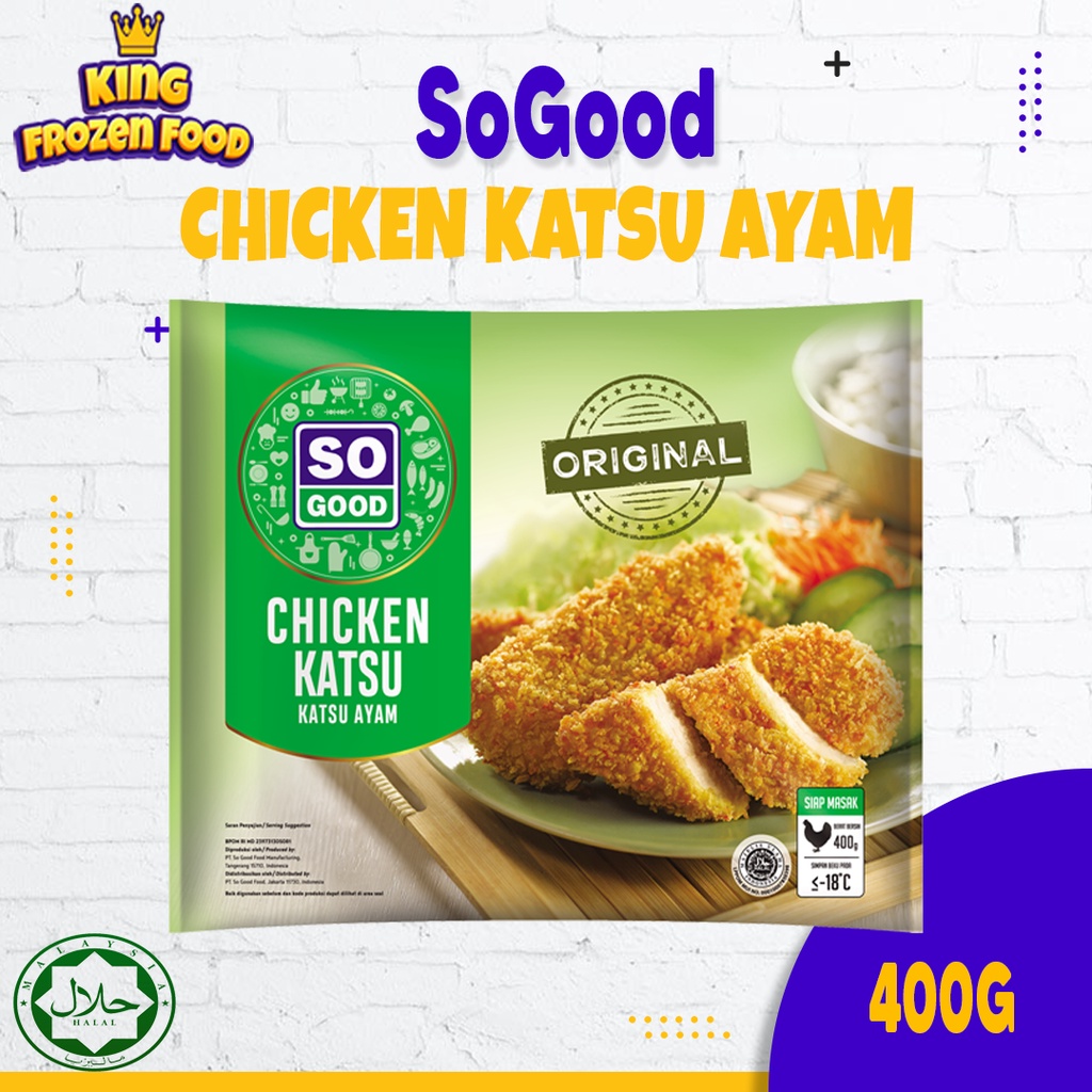 SoGood Chicken Katsu 400G(Katsu Ayam)