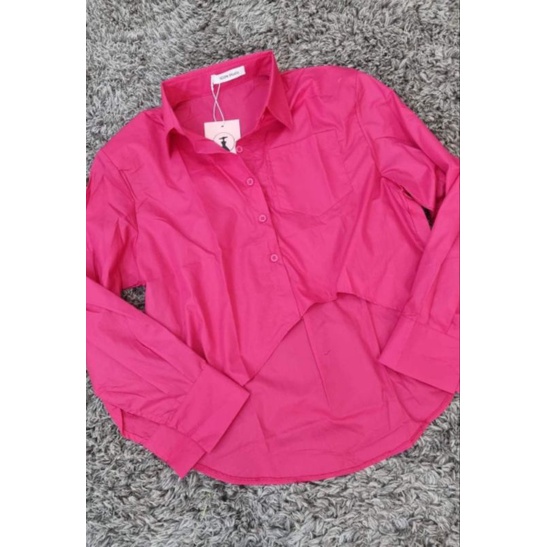 Zea Crop Top  kemeja Bkk, import Premium