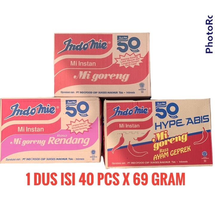 

PALING AMPUH✌️>>> Aneka Indomie Goreng (Goreng Spesial/Geprek/Rendang) 1 dus isi 40 Bungkus x 85gram