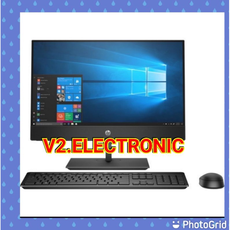 PC AIO HP ProOne 600 G5 Intel Core i3-9100T RAM 8GB SSD 512GB Windows 10