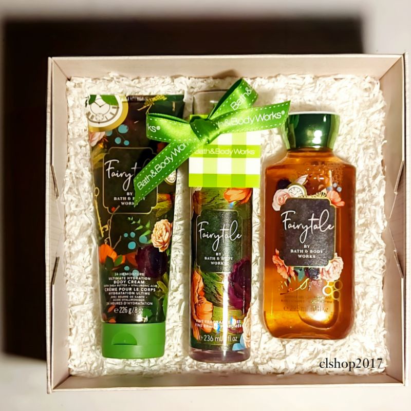 BBW FAIRYTALE GIFT SET PAKET BATH &amp; BODY WORKS