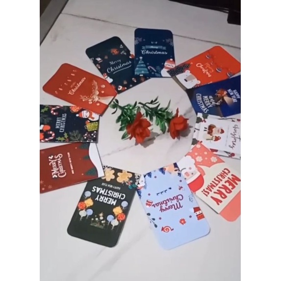 

Angpau/ Amplop Natal Merry Cristmas | 10 pcs