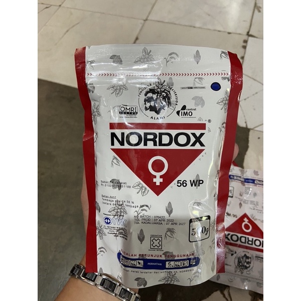 nordox 500gram fungisida tembaga oksida 56%