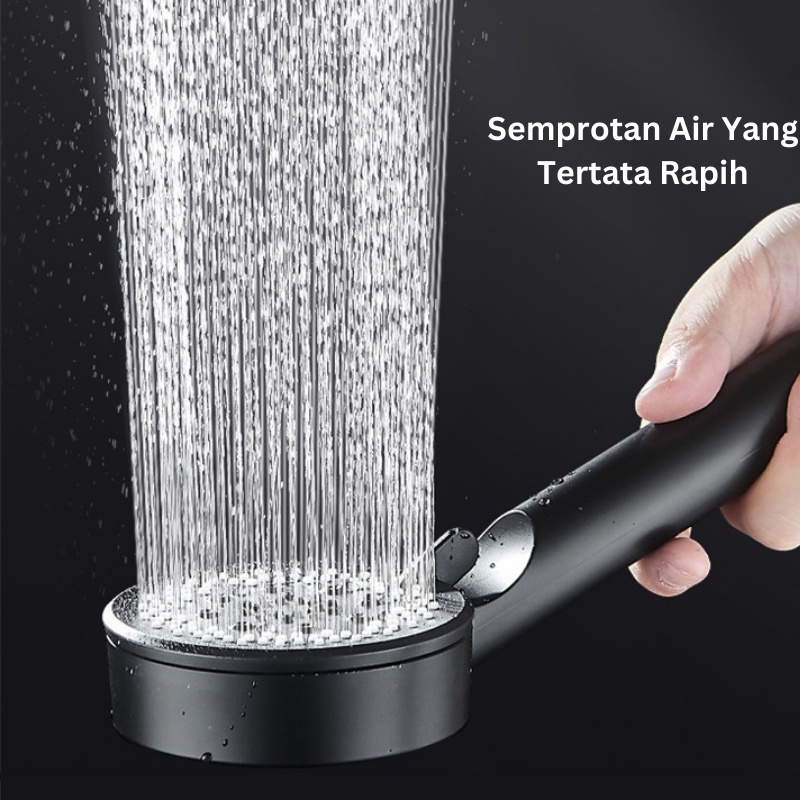 CEO Shower Head Universal Serbaguna Untuk Berbagai Selang Dengan Fitur Pengaturan Semburan Air