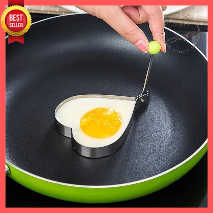 GOS - I106 - Cetakan Telur Karakter - Cetakan Telur Stainless Steel - Cetakan Kue Egg Mold