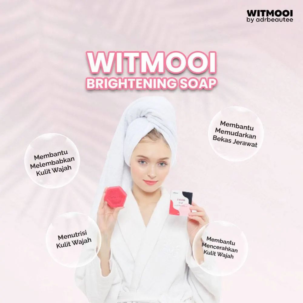 COLLA MILK SOAP by WITMOOI || SABUN PEMUTIH BADAN || WHITENING BODY SOAP