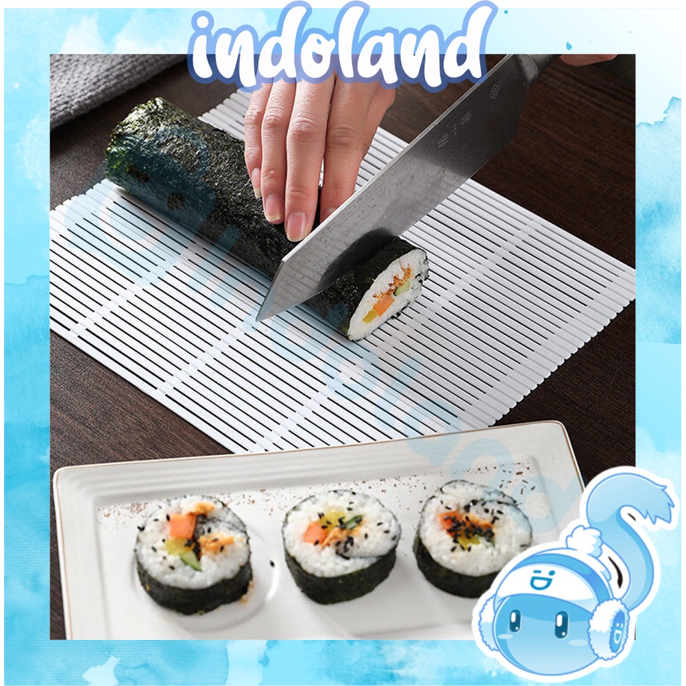 ☀ INDOLAND ☀ SUSHI Roller Alas Gulung Tikar Penggulung Sushi Makisu Mat Roll R858