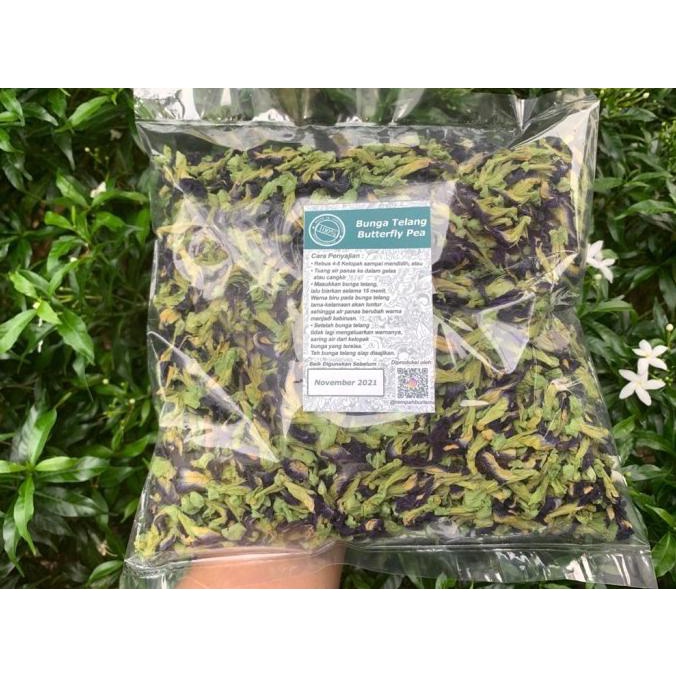 

Teh Bunga Telang 250 gram biru kering premium