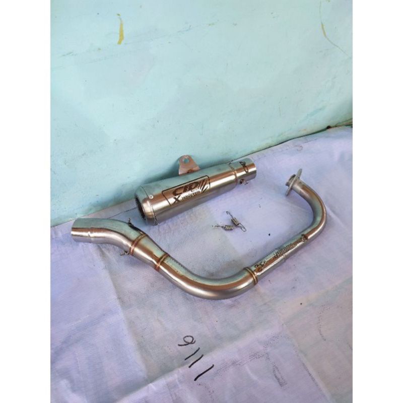 knalpot CLD monster leher cobra motor matic beat scopy Mio vario