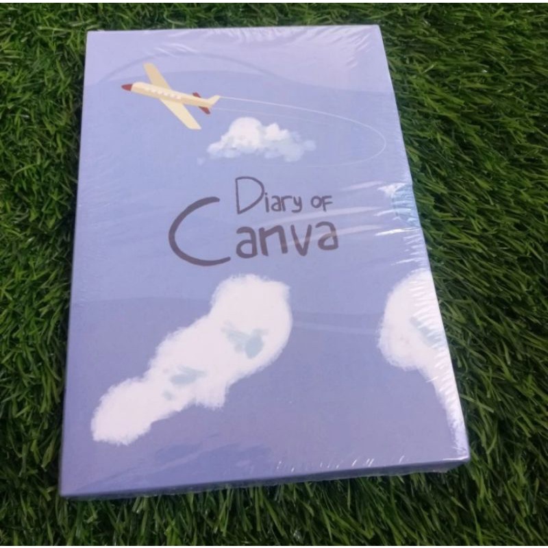 BUKU NOVEL DIARY CANVA