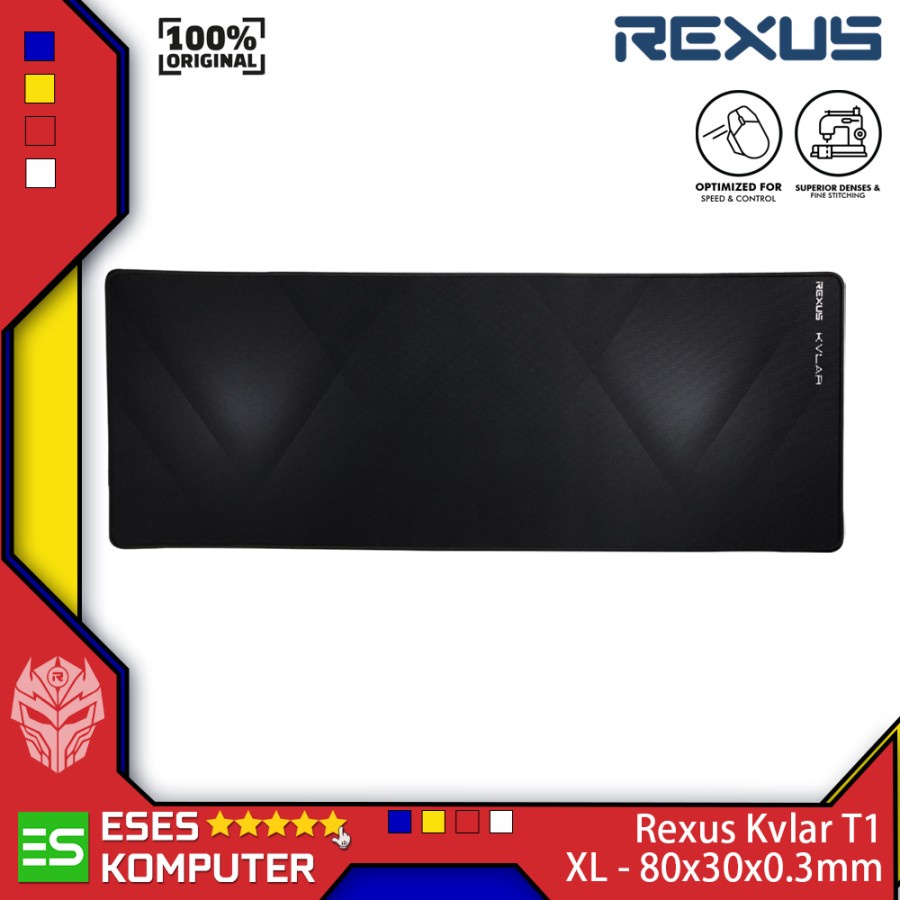 Mousepad Rexus Kvlar T1 XL - 800x300x3mm - Cloth - Original Rexus