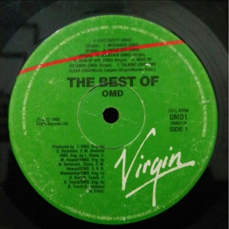 Vinyl Piringan Hitam PH 12&quot; The Best Of OMD