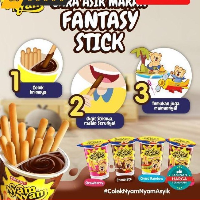 

Nyam nyam fantasy stick 25gr all