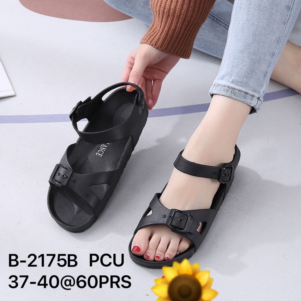 Sandal Karet Jelly Wedges Wanita Import Model Fashion KoreaTerbaru Original Kekinian by AGUNG STYLE Balance B-2175B