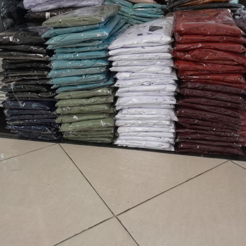 HASTARI JILBAB KERUDUNG BERGO MARYAM CRINKLE AIRFLOW KANCING SIZE L