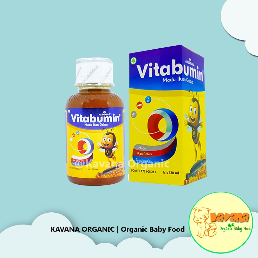 Vitabumin Madu Ikan Gabus | Vitamin Daya Tahan Tubuh | Vitamin anak 1 tahun