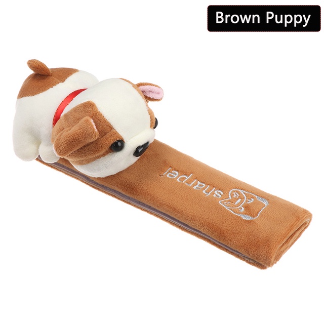 2buah Sabuk Pengaman Mobil Lembut Pelindung Bahu Kartun Lucu Pelindung Bahu Anak safety belt protector