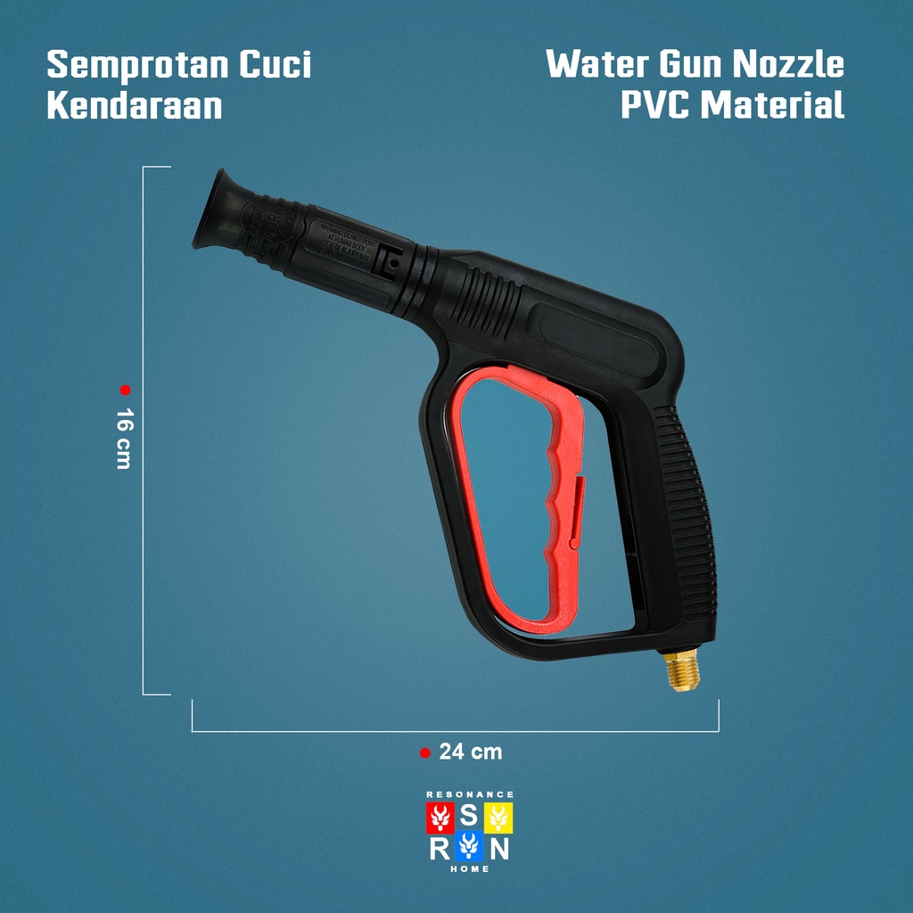 Semprotan Air Water Gun / Semprotan Cuci Motor Mobil / Resonance Home