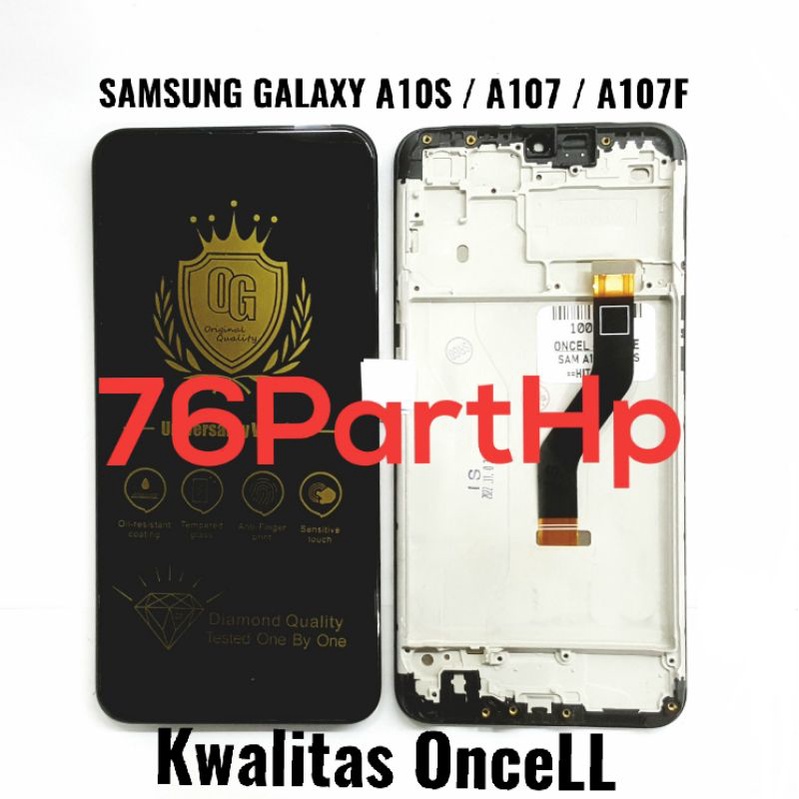 lcd Touchscreen plus frame kwalitas oncell Samsung galaxy A10S - A107 - A107F