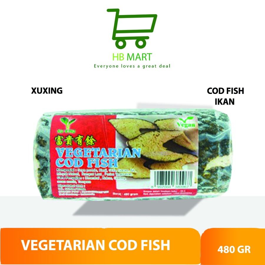 

Xu Xing COD FISH VEGAN 480 GR