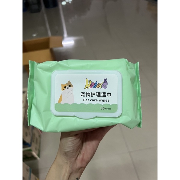 Tissue Basah untuk Hewan / Pet Care Wipes