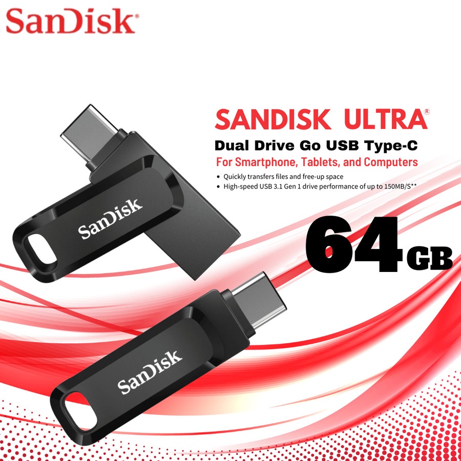 SANDISK OTG 64GB USB TYPE-C 3.1 USB ULTRA DRIVE USB TYPE-C SANDISK