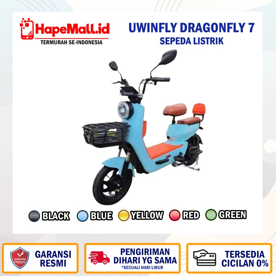 UWINFLY DRAGONFLY 7 SEPEDA LISTRIK GARANSI RESMI TERMURAH