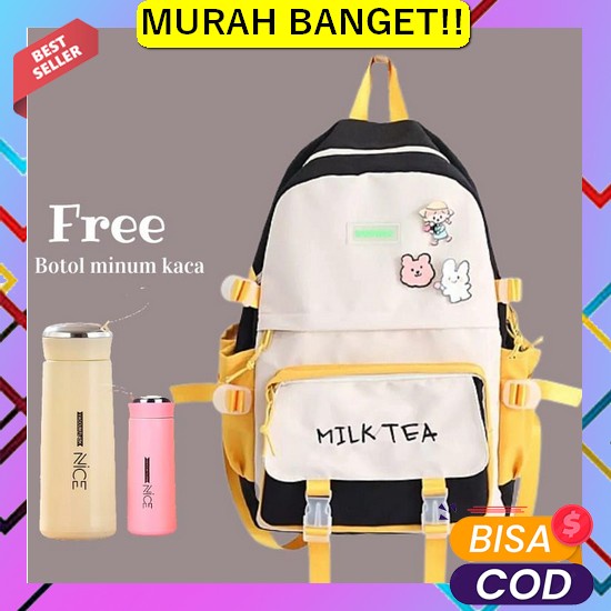 Fanda Backpack J*Ms Ho*Ey Ransel Wanita Kecil Anti A*R Import Dlsha -  Gtb Tas Ransel Anak Terbaru T