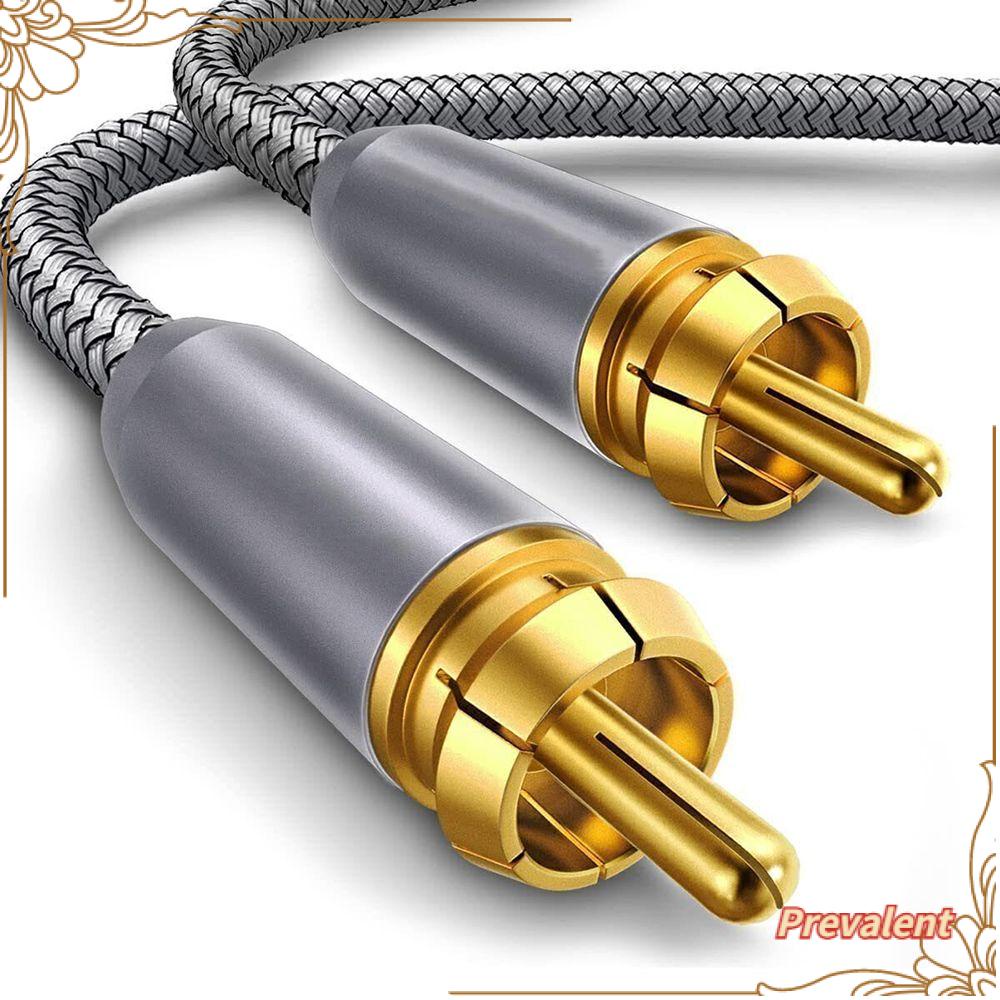 Kabel PREVA Audio Coaxial 1m 3m 5m OD 6.0 Premium Stereo Male to Male